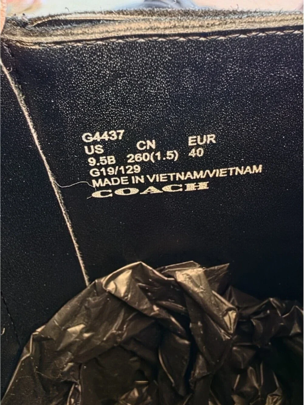 Coach Black Suede Ankle Boots with Side Zipper N Buckle Accent 9.5